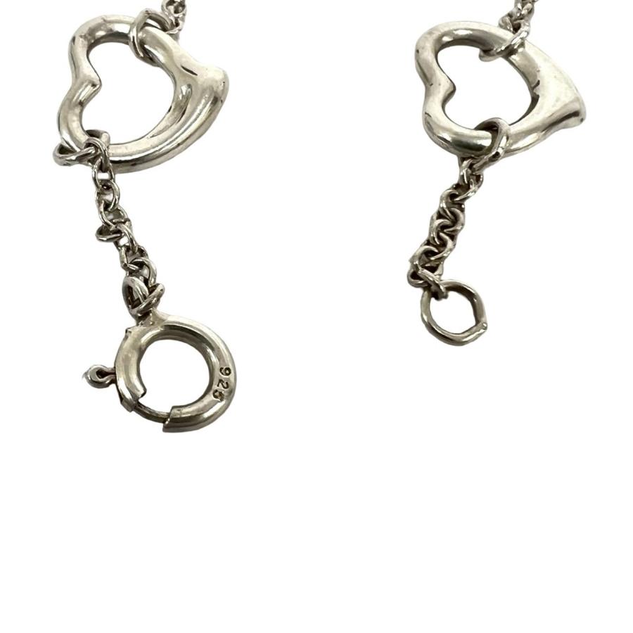【オールドティファニー 】オープンハート IDブレスレット TIFFANY&Co.（ティファニー） 極 美品 ヴィンテージ オープンハート