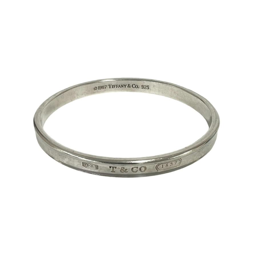 ティファニー　バングル TIFFANY&Co.（ティファニー） 極 美品 ナロー バングル シルバー925
