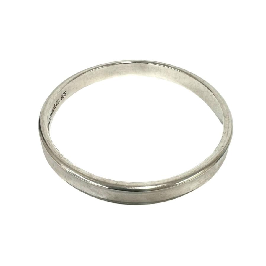TIFFANY&Co.（ティファニー） 極 美品 ナロー バングル シルバー925