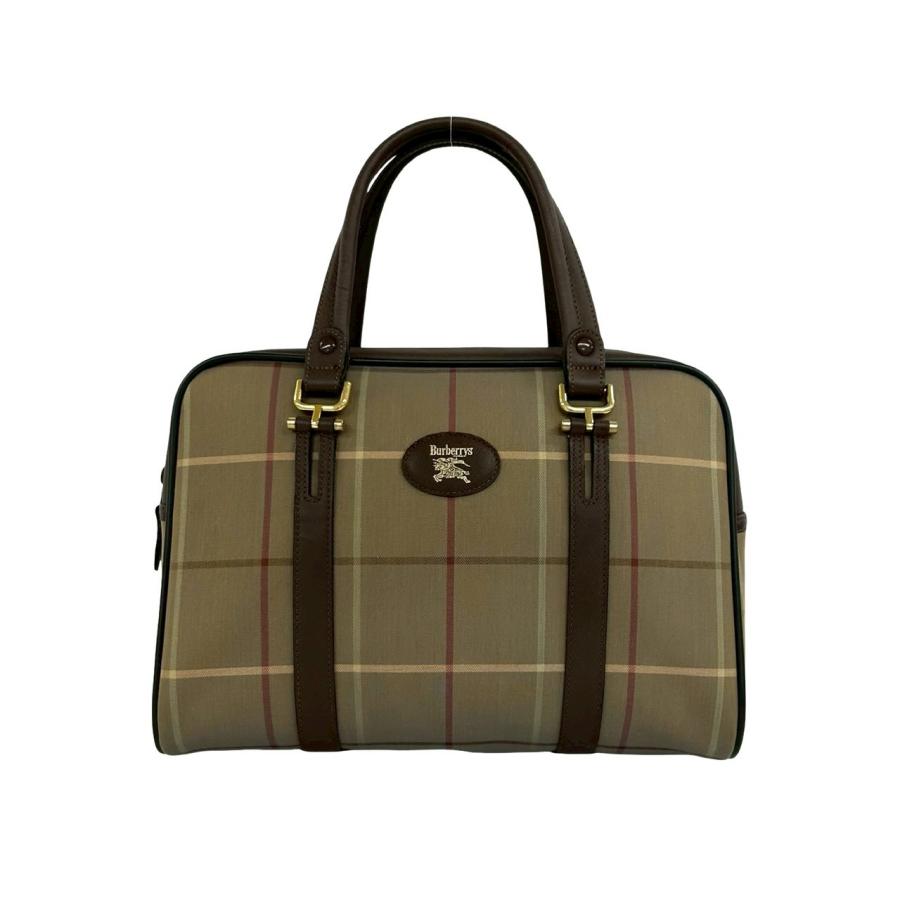 良品　オールドバーバリー　大容量　ボストンバッグ　ノバチェック　シャドーホース BURBERRY（バーバリー） ほぼ未使用 Burberrys バーバリーズ ノバ