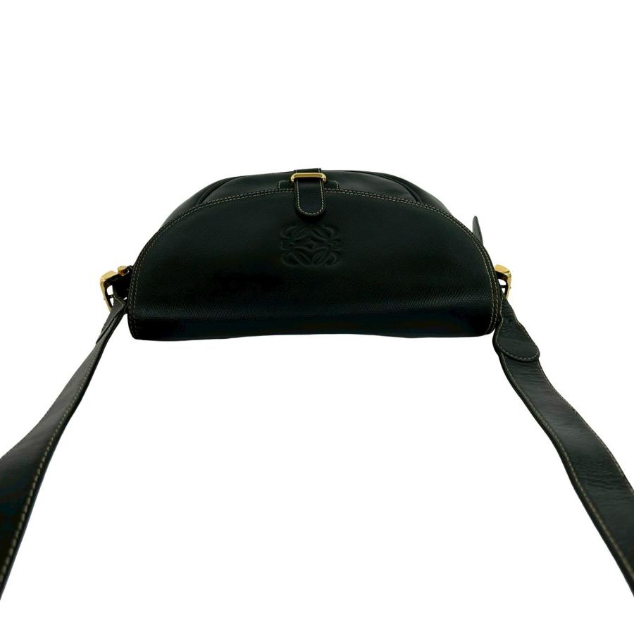LOEWE（ロエベ） 極 美品 ヴィンテージ アナグラム ロゴ レザー 本革