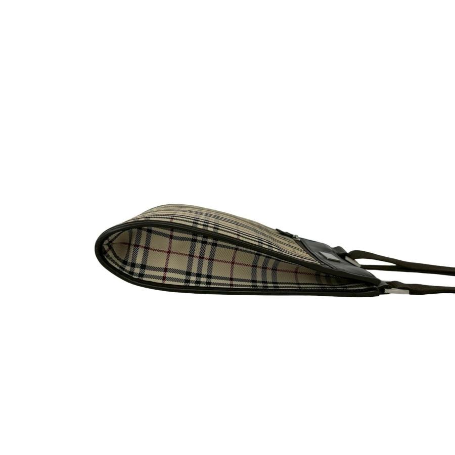 BURBERRY（バーバリー） 極 美品 ノバチェック 柄 キャンバス レザー