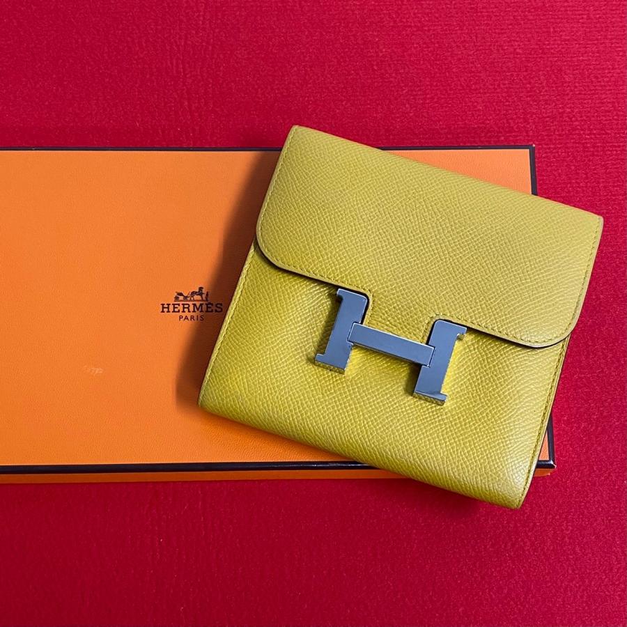 HERMES（エルメス） 極 美品 C刻印 希少品 コンスタンス コンパクト