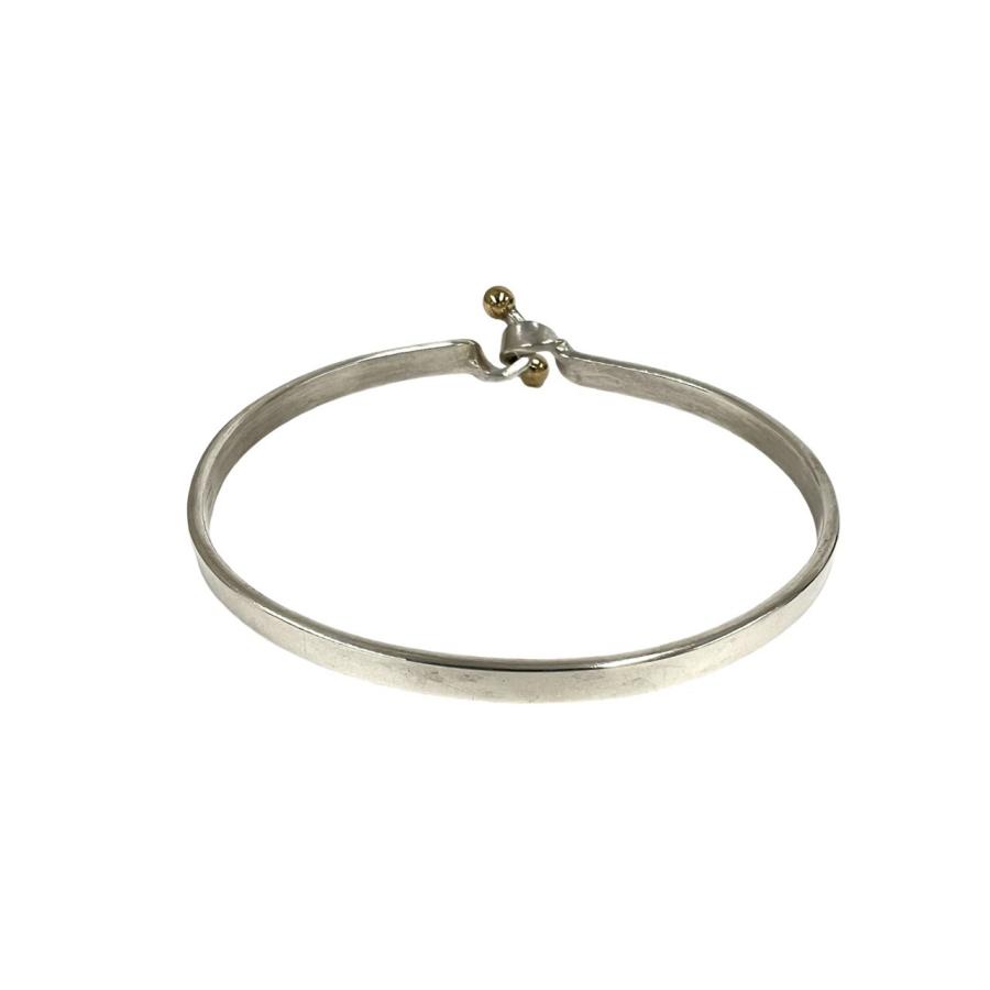 TIFFANY&Co.（ティファニー） 極 美品 ダブルフック バングル シルバー