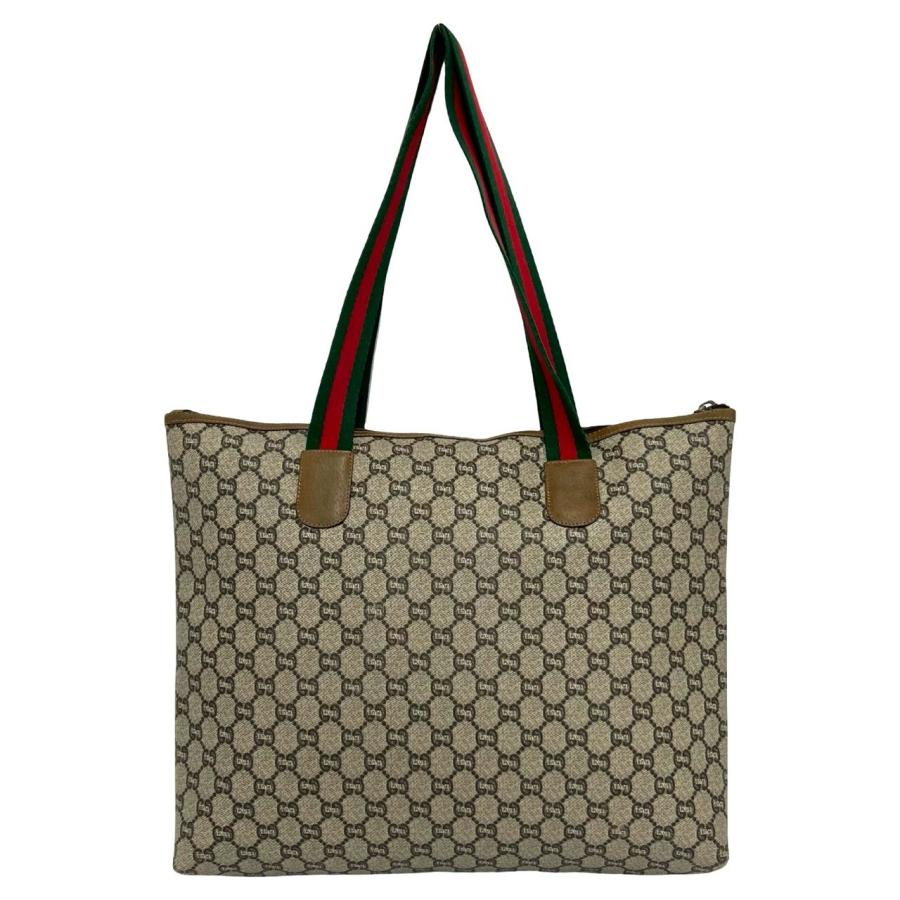 GUCCI　グッチ　 トートバッグ シェリーライン　ヴィンテージ　オールドグッチ GUCCI（グッチ） 極 美品 オールドグッチ ヴィンテージ シェリーライン