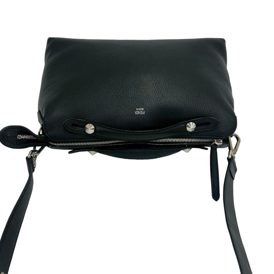 FENDI（フェンディ） 極 美品 希少品 バイザウェイ ロゴ スタッズ