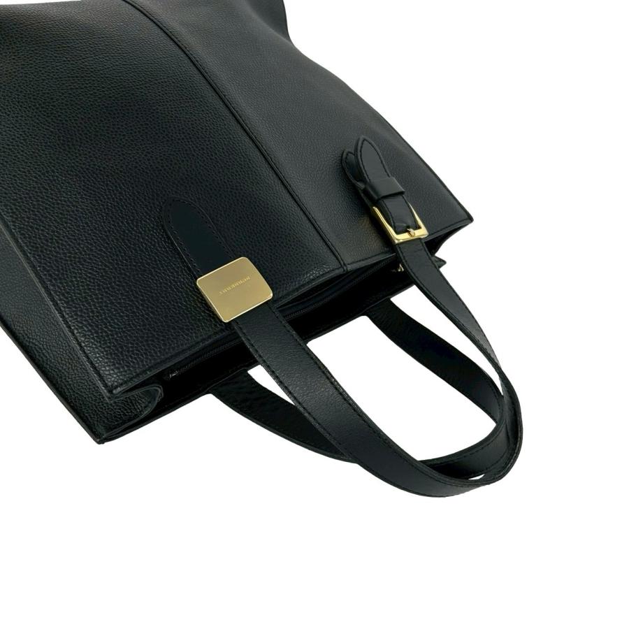 BURBERRY（バーバリー） 極 美品 ロゴ ゴールド 金具 ノバチェック 柄