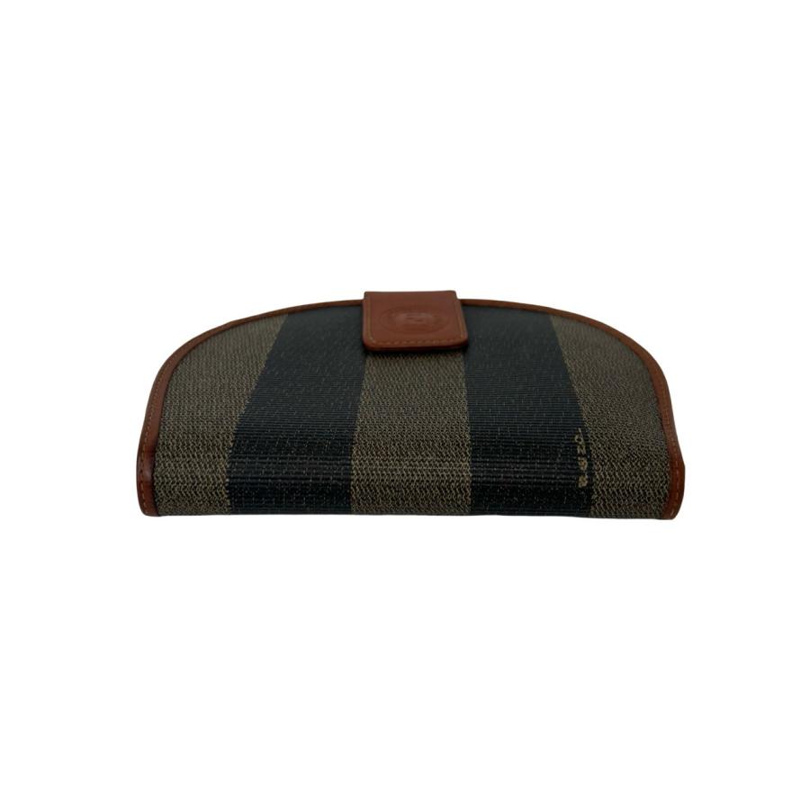 FENDI（フェンディ） 極 美品 ヴィンテージ ペカン 柄 レザー 二つ折り 