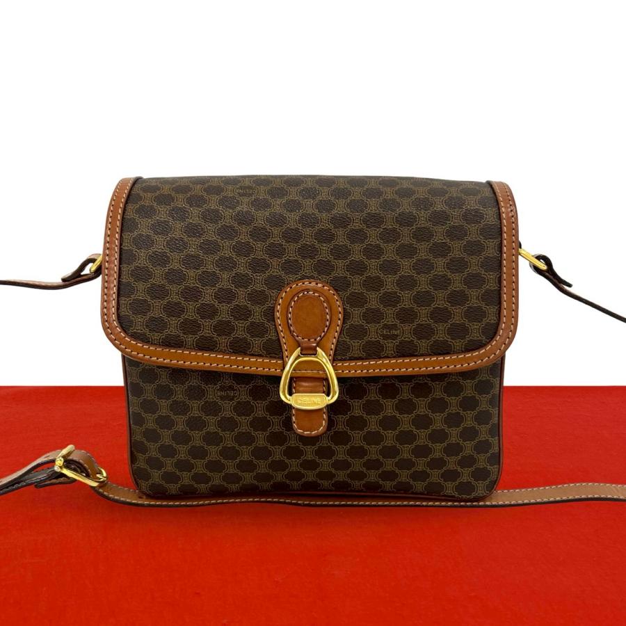 CELINE（セリーヌ） 極 美品 ヴィンテージ マカダム ブラゾン