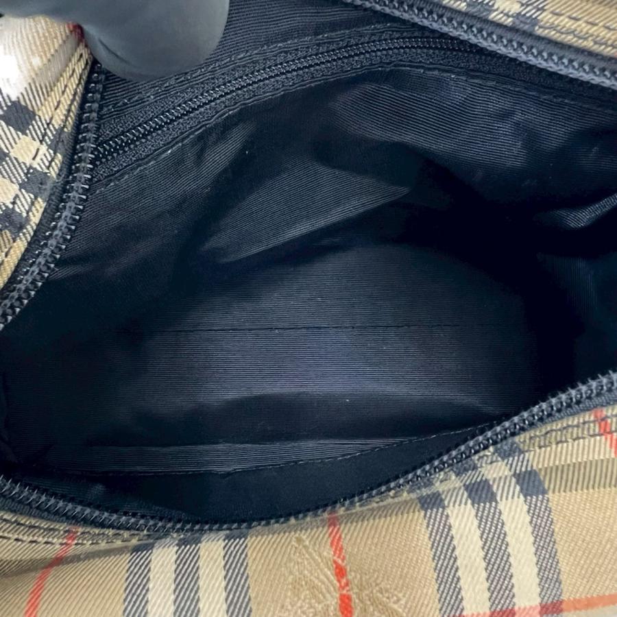 BURBERRY（バーバリー） 極 美品 ノバチェック 柄 キャンバス レザー