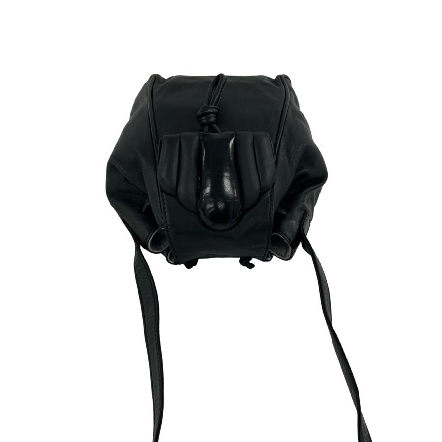 LOEWE（ロエベ） 極 美品 希少品 ヴィンテージ ロゴ レザー 本革 ミニ