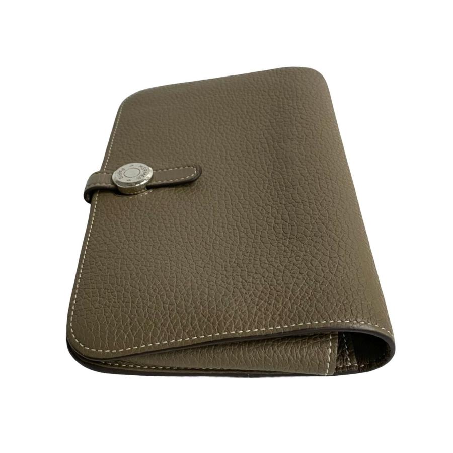【美品】エルメス　ドゴン　トリヨンクレマンス　ゴールド　　長財布　475 HERMES（エルメス） 極 美品 箱付 刻印 Y 希少品 トゴン GMトリヨン