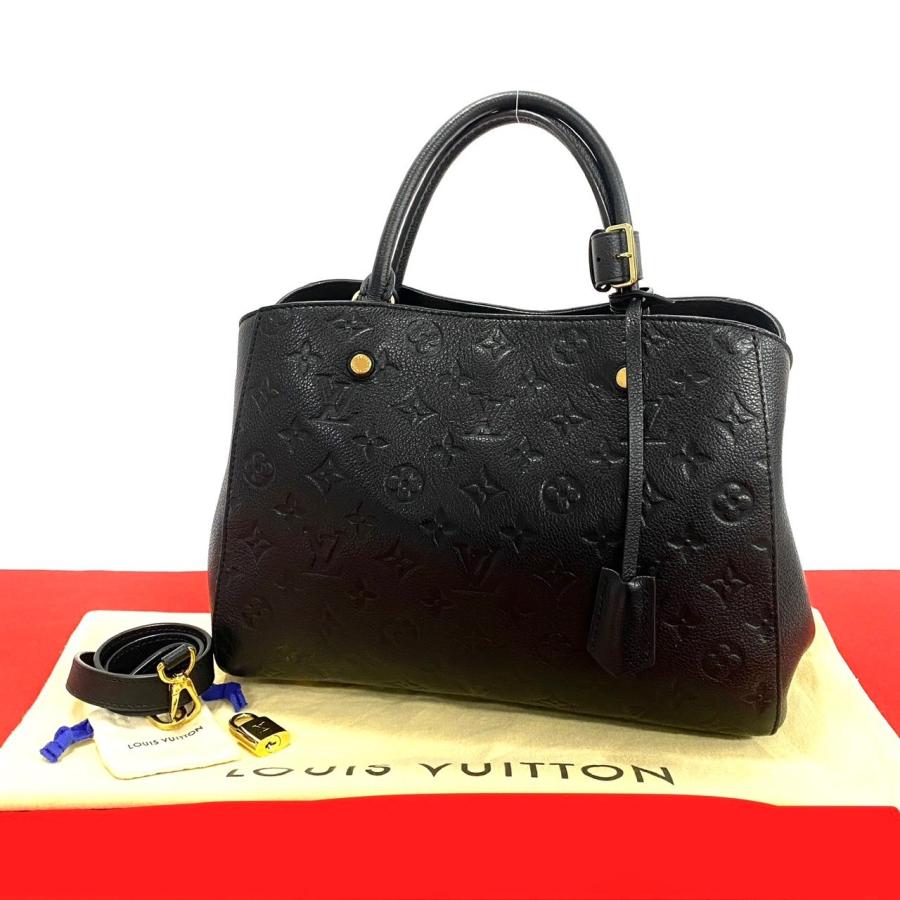 ほぼ未使用 袋付 希少品 LOUIS VUITTON ルイヴィトン モンテーニュ MM 