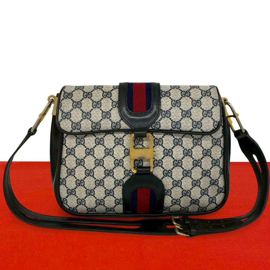 ✨美品✨GUCCI グッチ　シェリーライン　ショルダーバッグ　トートバッグ GUCCI（グッチ） 極 美品 オールドグッチ ヴィンテージ シェリーライン