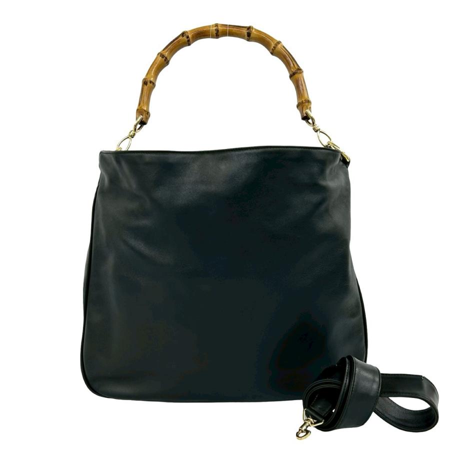 ♥極美品♥GUCCI グッチ バンブー ハンドバッグ　ショルダー A4 レザー GUCCI（グッチ） 極 美品 オールドグッチ ヴィンテージ バンブー
