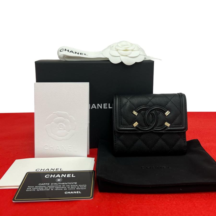 CHANEL（シャネル） ほぼ未使用 箱 袋付き カード シール有 28番台 CC