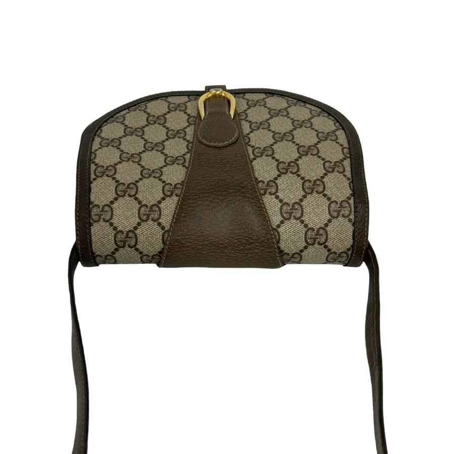 GUCCI（グッチ） 極 美品 オールドグッチ GG ロゴ 柄 レザー 本革 ミニ