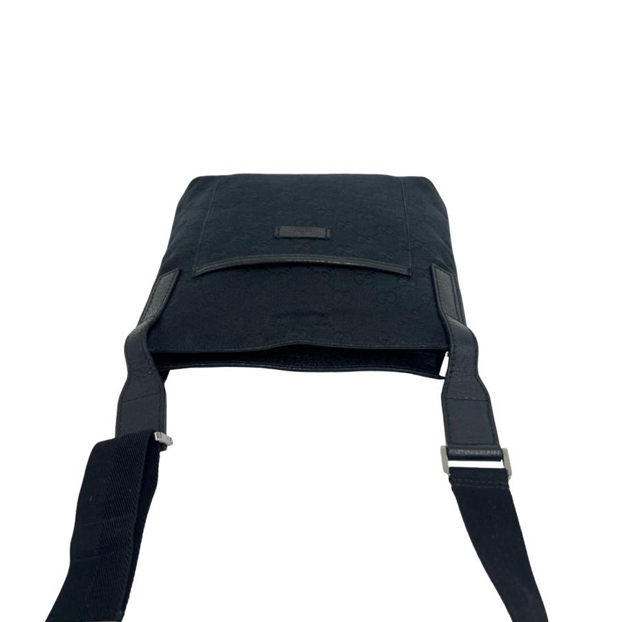 GUCCI（グッチ） 極 美品 GG ロゴ 柄 キャンバス レザー 本革