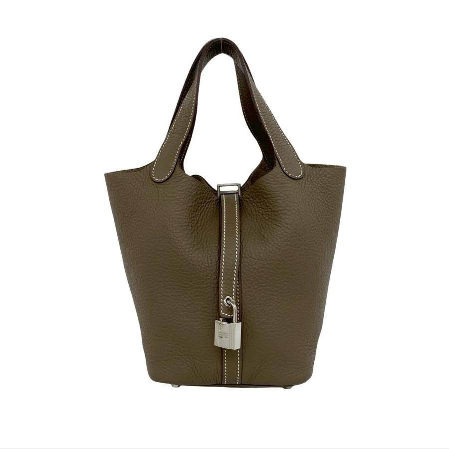 HERMES（エルメス） 極 美品 箱 袋 鍵付き □N 刻印 ピコタンロック