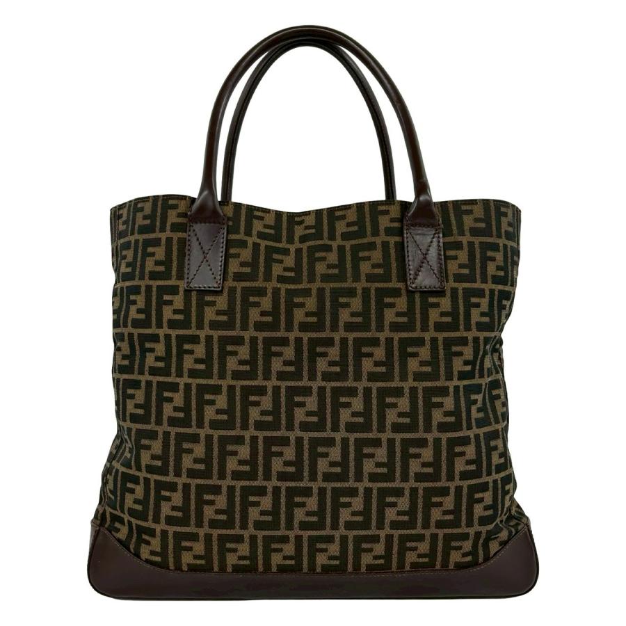FENDI（フェンディ） 極 美品 希少品 ズッカ FF ロゴ 柄 キャンバス