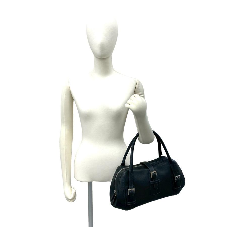 LOEWE（ロエベ） ほぼ未使用品 希少品 ロゴ 刻印 金具 レザー 本革