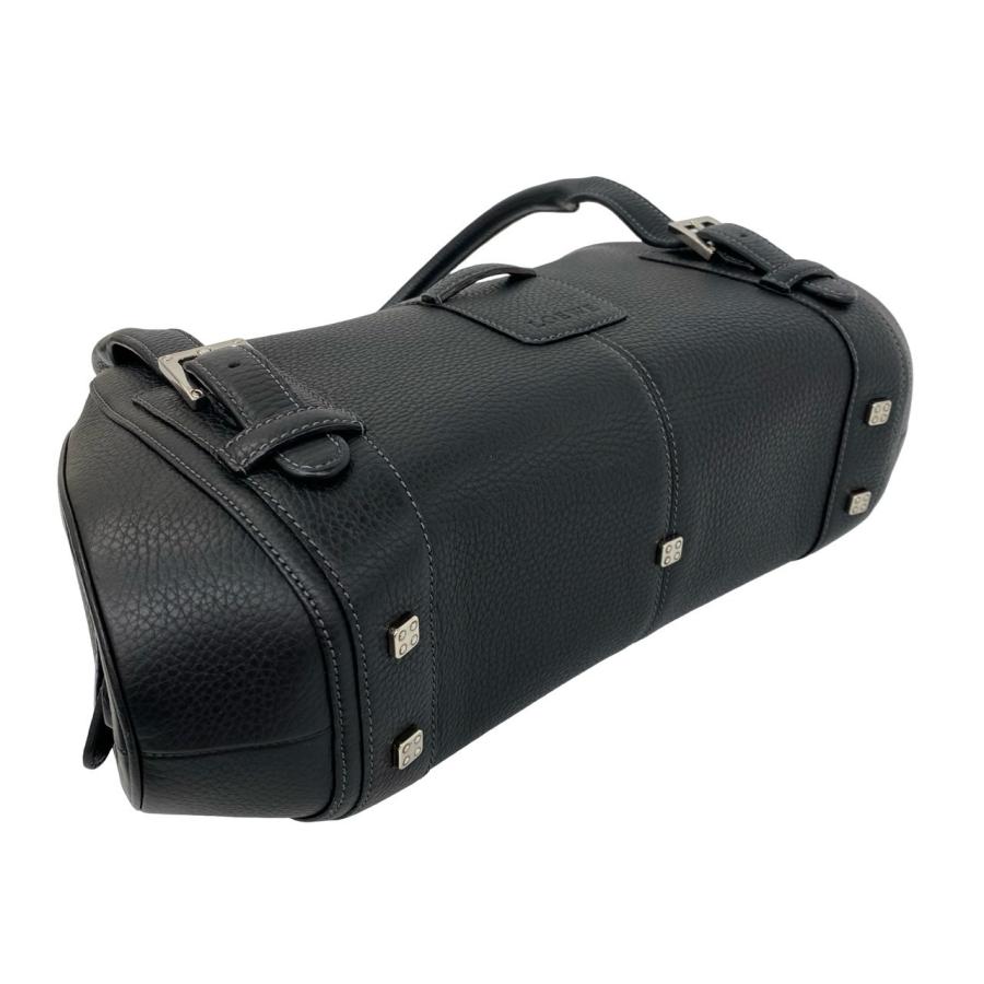 LOEWE（ロエベ） ほぼ未使用品 希少品 ロゴ 刻印 金具 レザー 本革