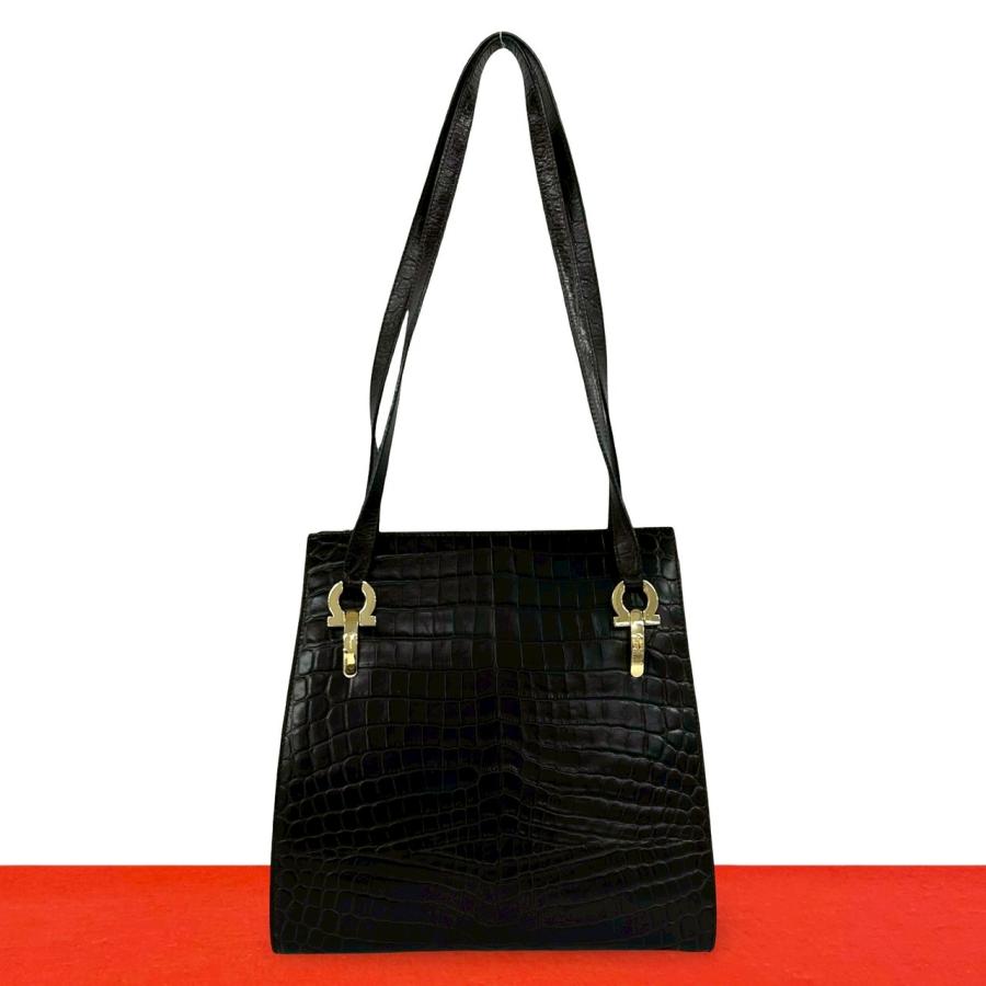 極 美品 Salvatore Ferragamo サルヴァトーレフェラガモ ヴィンテージ 