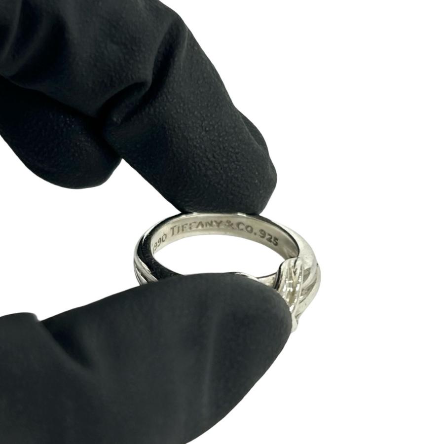 TIFFANY&Co.（ティファニー） 極 美品 シグネチャー リング シルバー