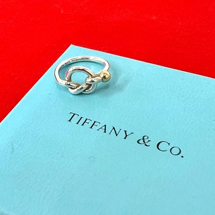 TIFFANY&Co.（ティファニー） 極 美品 ラブノット リング シルバー925