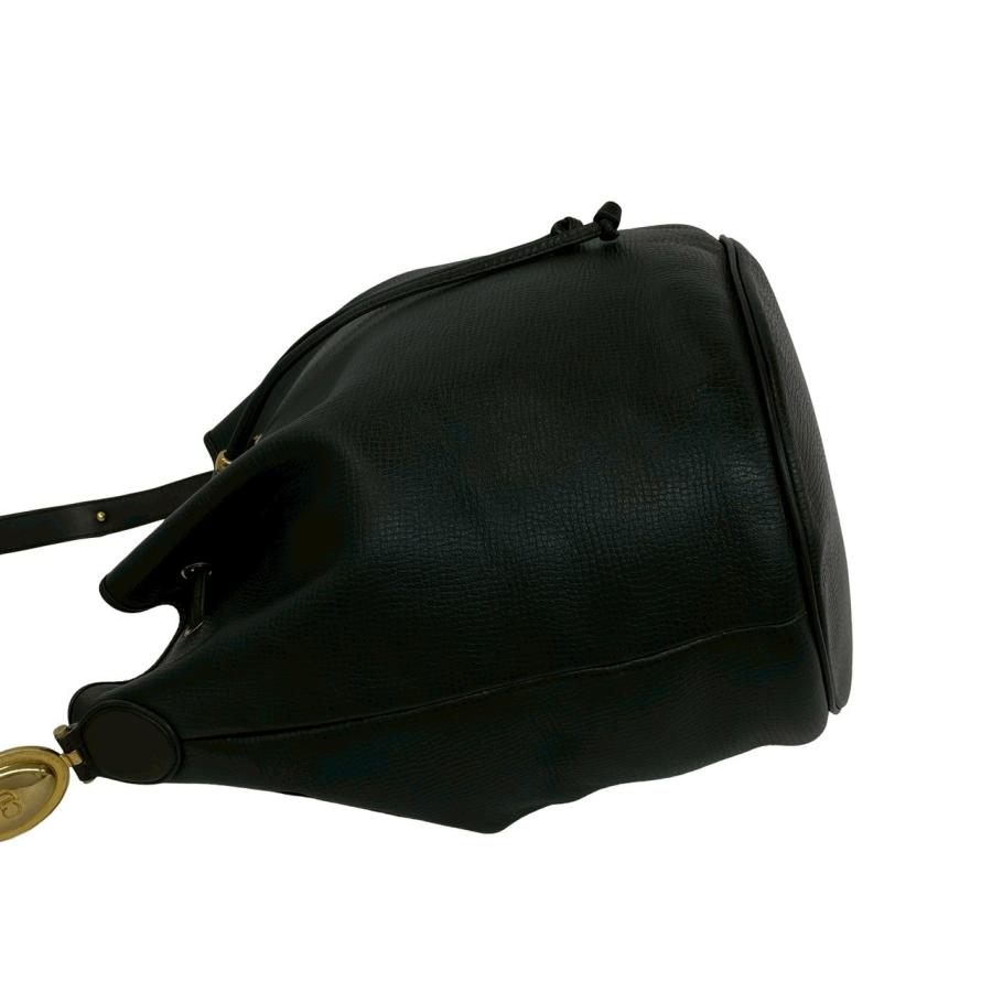 極 美品 Christian Dior ディオール ヴィンテージ ロゴ 金具 レザー 本