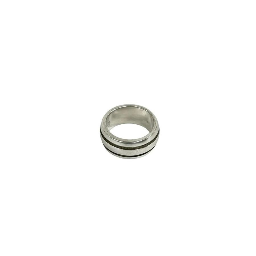 【美品】ティファニー グルーブドダブルライン ブレスレット シルバー925 TIFFANY&Co.（ティファニー） 極 美品 ヴィンテージ グルーブド ダブル