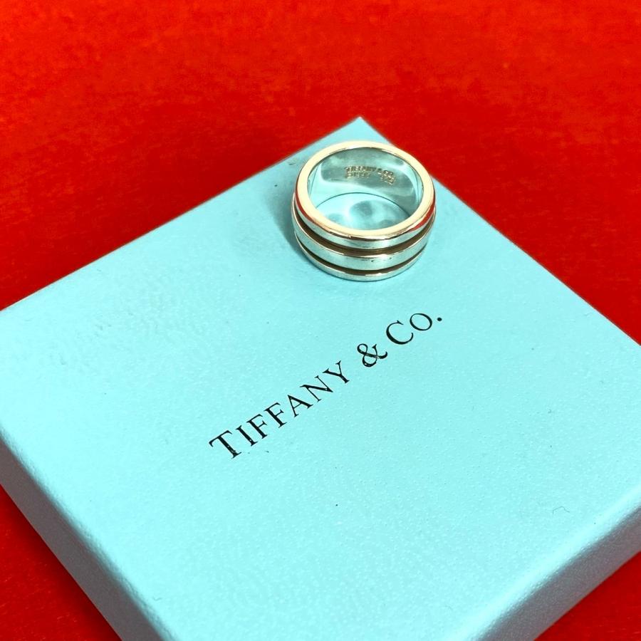 TIFFANY&Co.（ティファニー） 極 美品 ヴィンテージ グルーブド ダブル