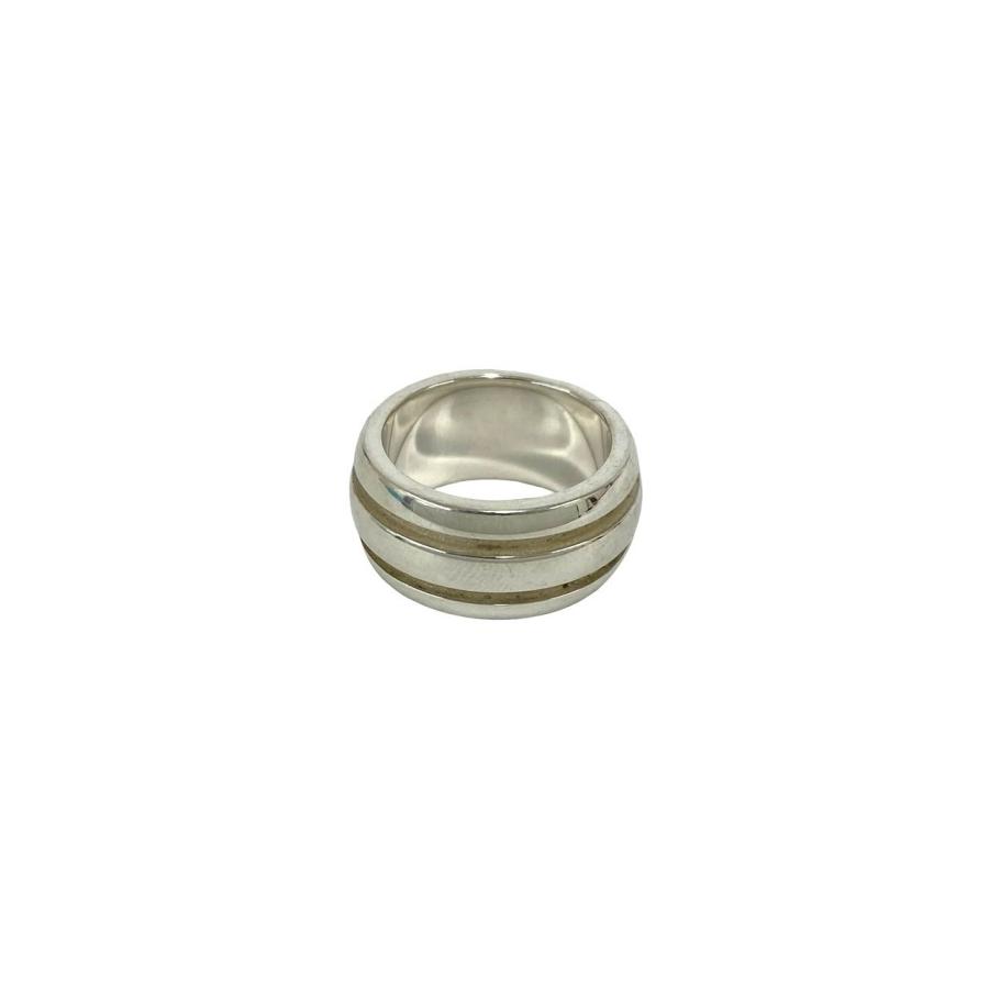 極美品 オールドティファニー グルーヴ リング 12.5号 シルバー925 TIFFANY&Co.（ティファニー） 極 美品 ヴィンテージ グルーブド ダブル