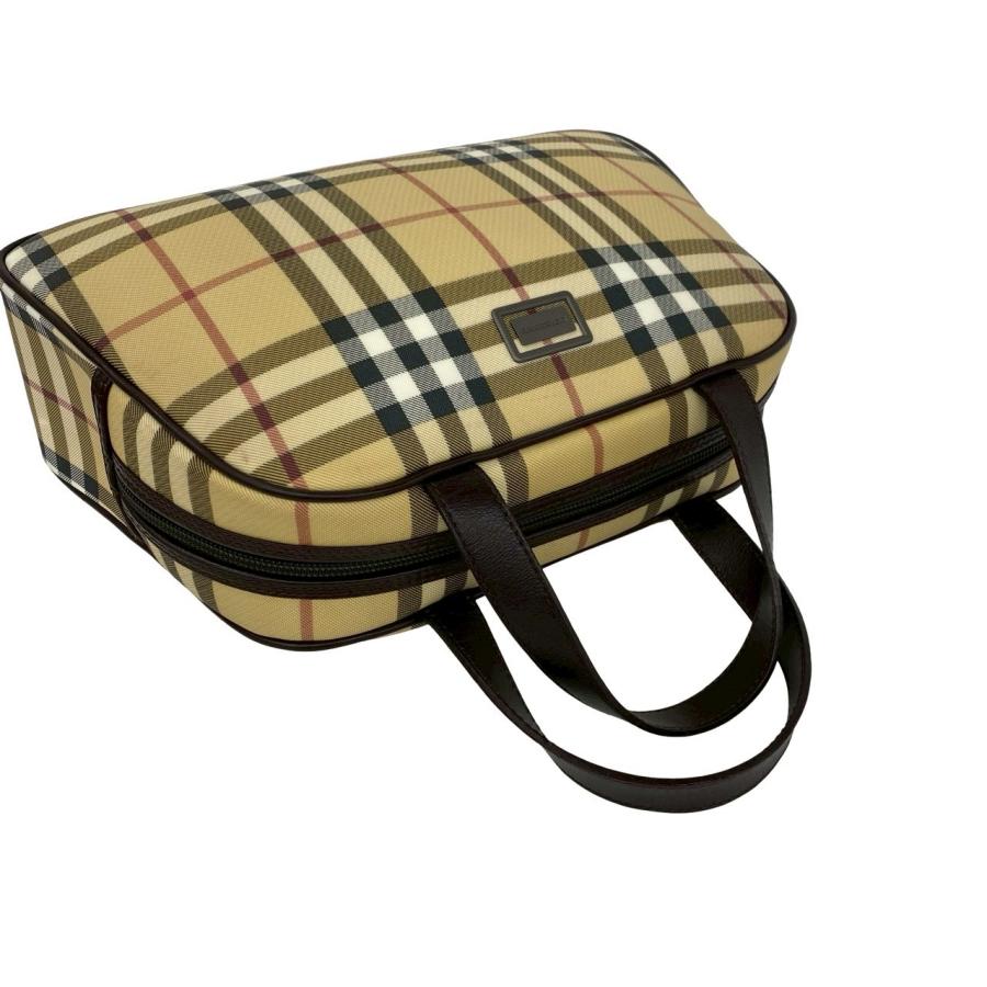 BURBERRY（バーバリー） 極 美品 袋付き ノバチェック 柄 キャンバス