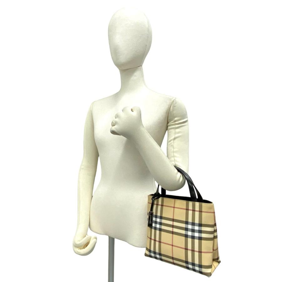 BURBERRY（バーバリー） 極 美品 希少品 ノバチェック 柄 キャンバス