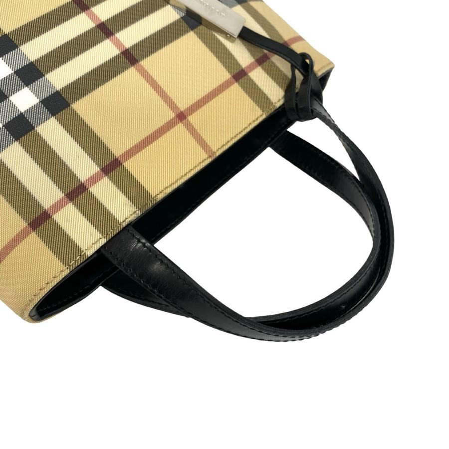 BURBERRY（バーバリー） 極 美品 希少品 ノバチェック 柄 キャンバス