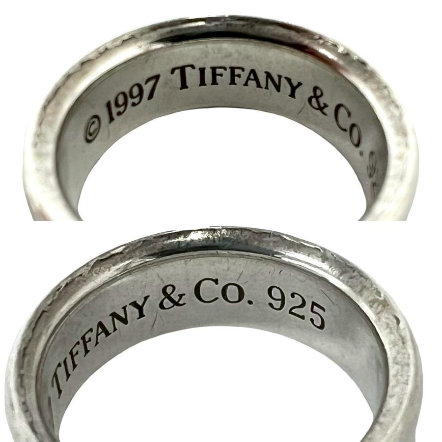 極美品 ティファニー リング ナロー 10号 指輪 シルバー Ag925 TIFFANY&Co.（ティファニー） 極 美品 ヴィンテージ ナロー リング