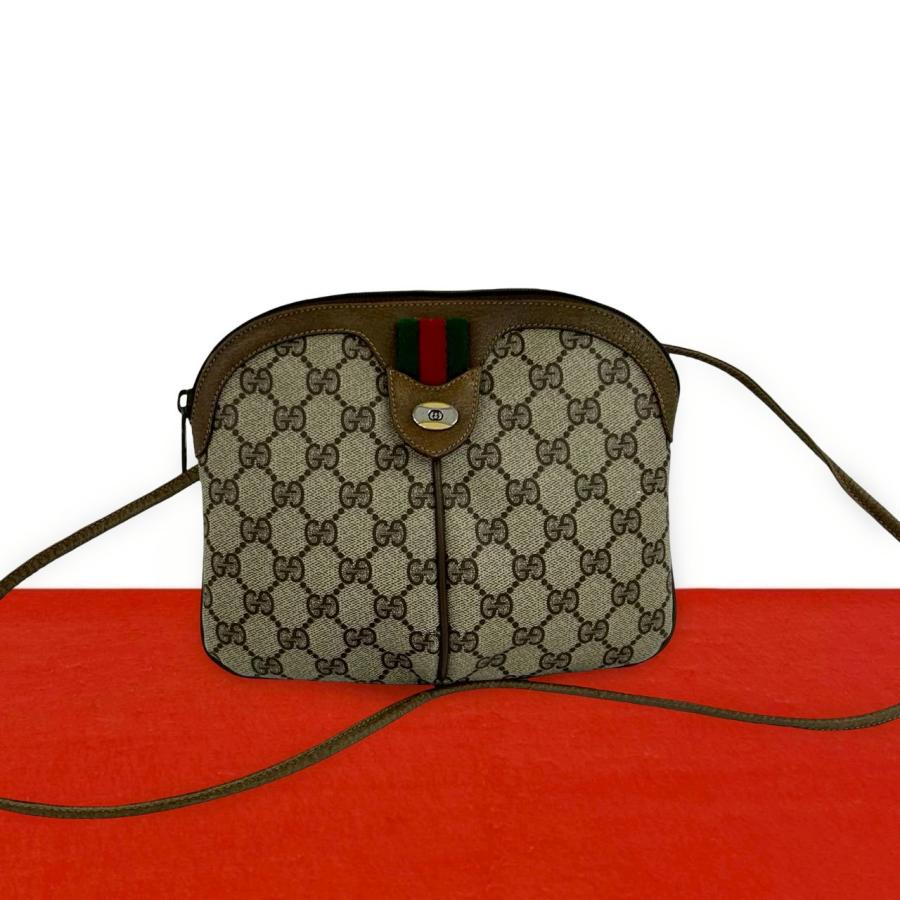 GUCCI（グッチ） 極 美品 オールドグッチ シェリーライン GG ロゴ 柄