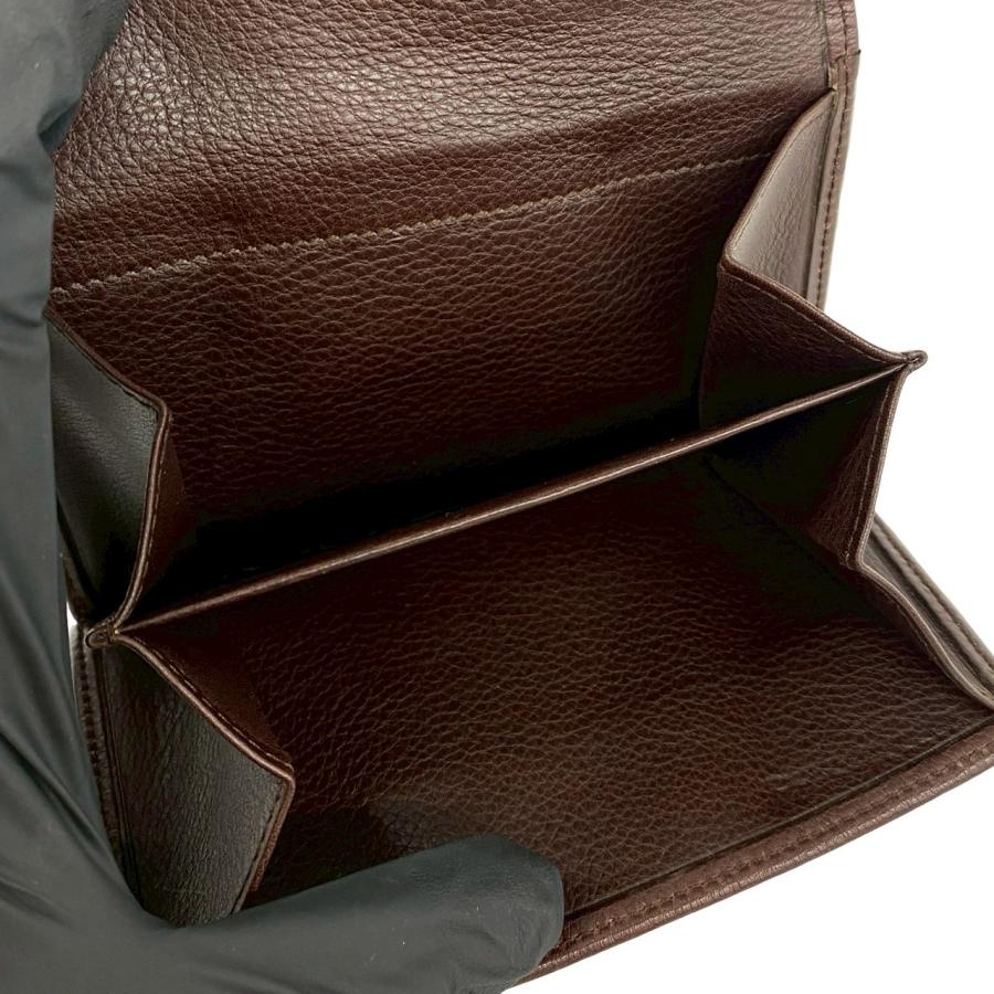 【極美品】LOEWE ロエベ アナグラム ラウンド ケース レザー 本革 LOEWE（ロエベ） 極 美品 希少品 アナグラム ロゴ 刻印 レザー 本革 二