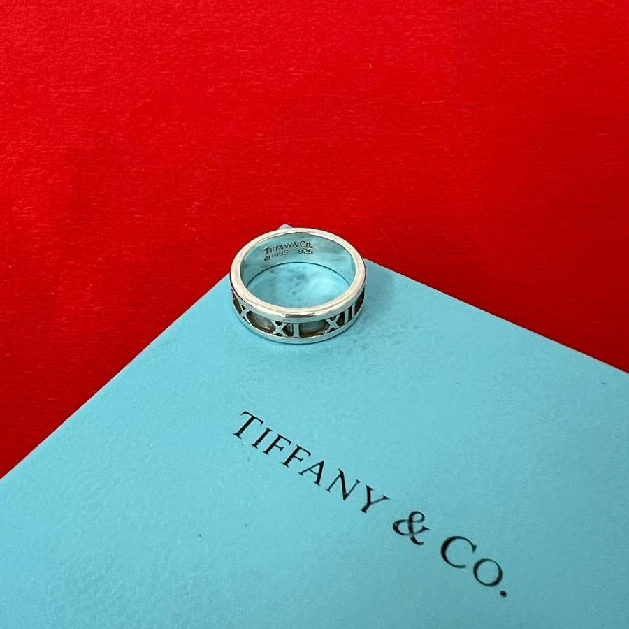 TIFFANY & Co. ティファニー アトラス ワイド リング　10号 美品 Tiffany&Co. ティファニー アトラス ワイド リング 指輪10号