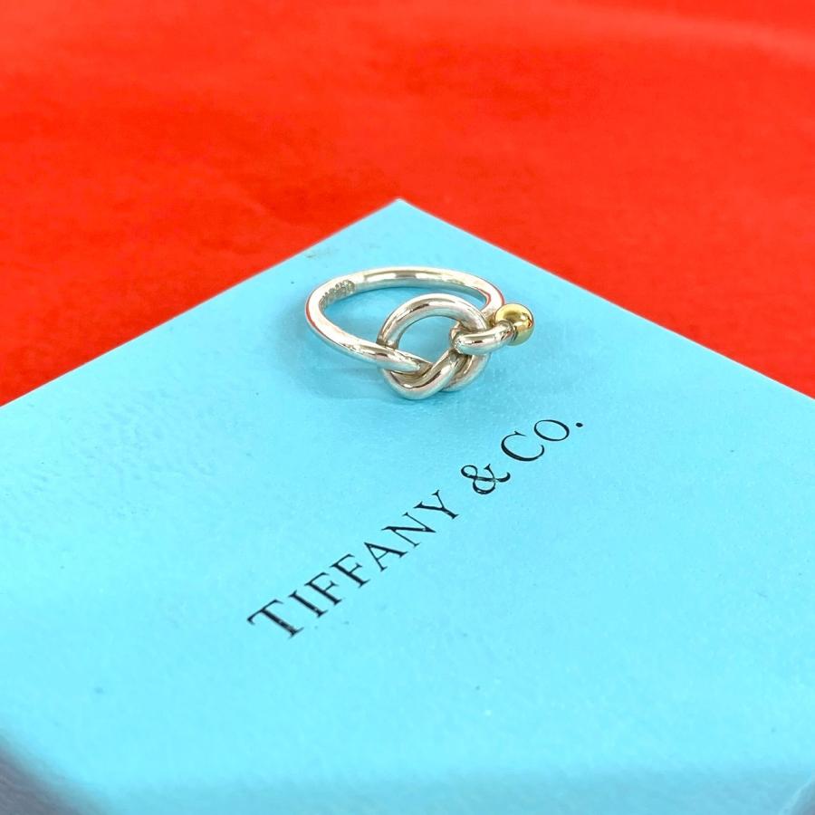 Tiffany & Co. 925シルバーリング　ティファニー TIFFANY&Co.（ティファニー） 極 美品 ヴィンテージ ラブノット リング