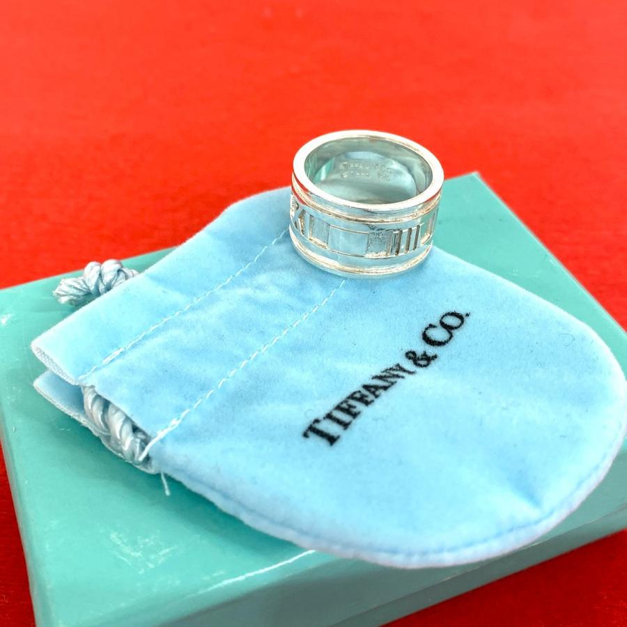 TIFFANY&Co.（ティファニー） 極 美品 アトラス ワイド リング