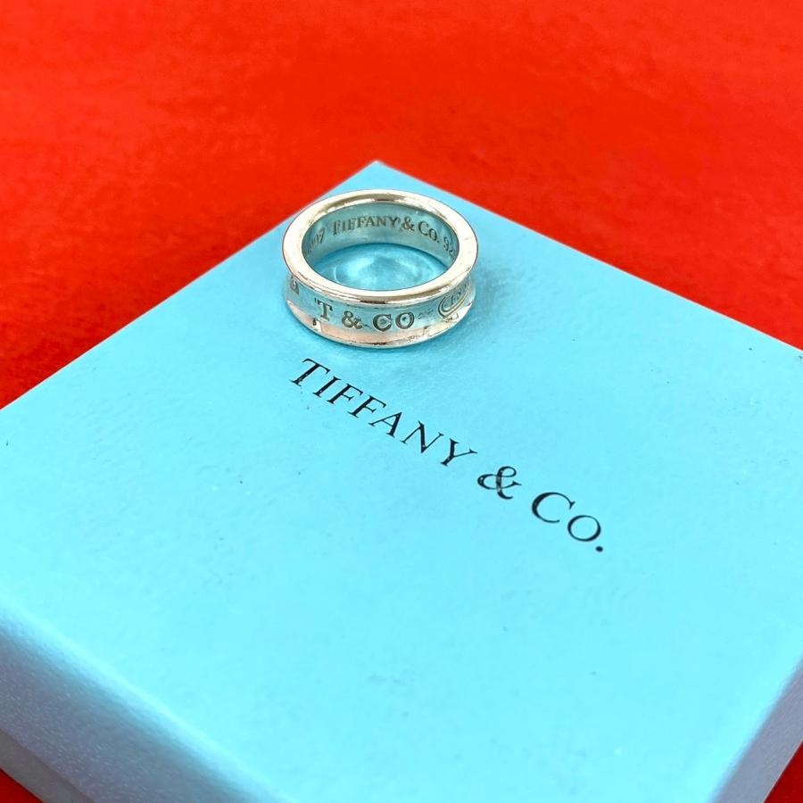 TIFFANY&Co.（ティファニー） 極 美品 ナローリング シルバー925 指輪
