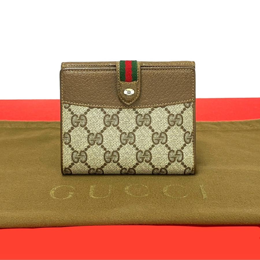 GUCCI（グッチ） ほぼ未使用 オールグッチ シェリーライン GG ロゴ