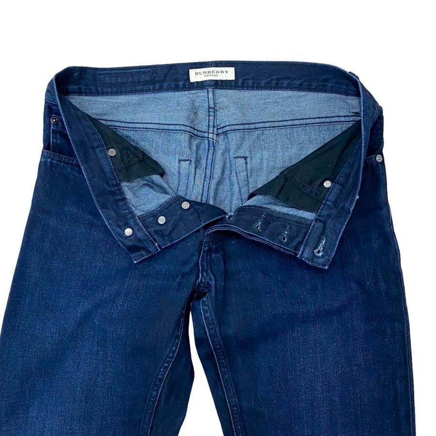 【美品】BURBERRY LONDON デニムパンツ　W25 BURBERRY（バーバリー） 極 美品 BURBERRY LONDON ロンドン デニム
