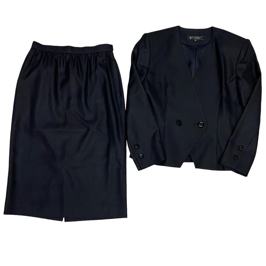 極 美品 GIVENCHY ジバンシィ ウール セットアップ 12サイズ ノー