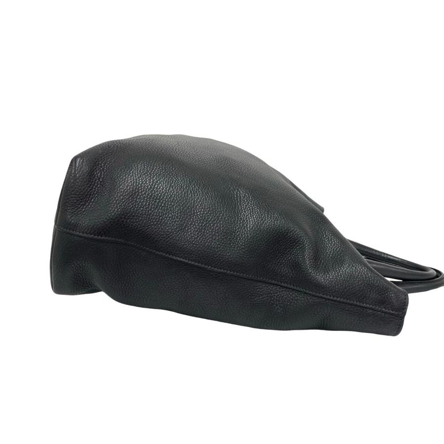 極 美品 PRADA プラダ ロゴ 金具 レザー 本革 2way ハンドバッグ ショルダーバッグ ビジネスバッグ A4収納可能 ブラック 黒 i2152の画像