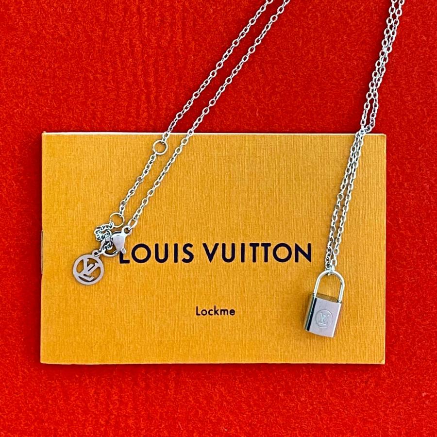 美品LOUIS VUITTONネックレス　ルイヴィトン LOUIS VUITTON（ルイ・ヴィトン） 極 美品 パンダンティフ ロック
