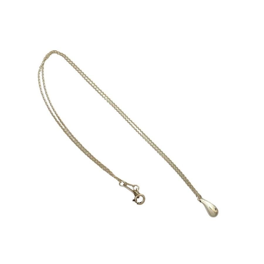 TIFFANY&Co.（ティファニー） 極 美品 ティアドロップ ネックレス