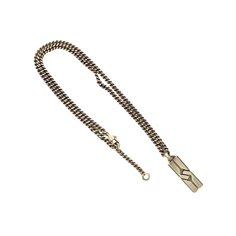 GUCCI 極 美品 袋付き グッチ ノット インフィニティ シルバー